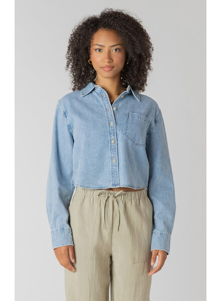 Clara Lightweight Denim Shirt