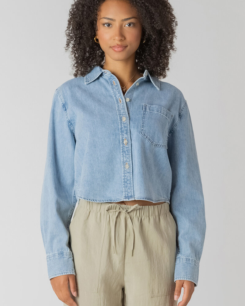 Clara Lightweight Denim Shirt