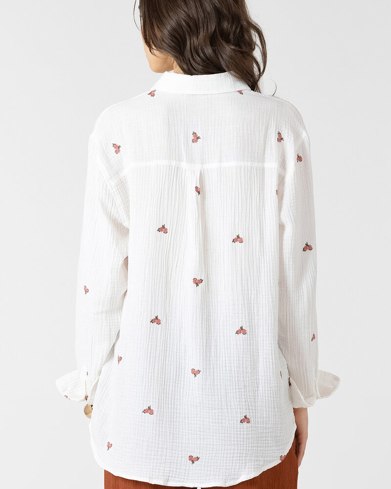 Vintage Floral Blouse