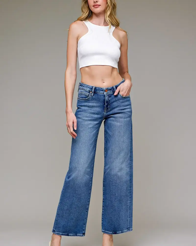 Logan Dad Jean | Deep Blue