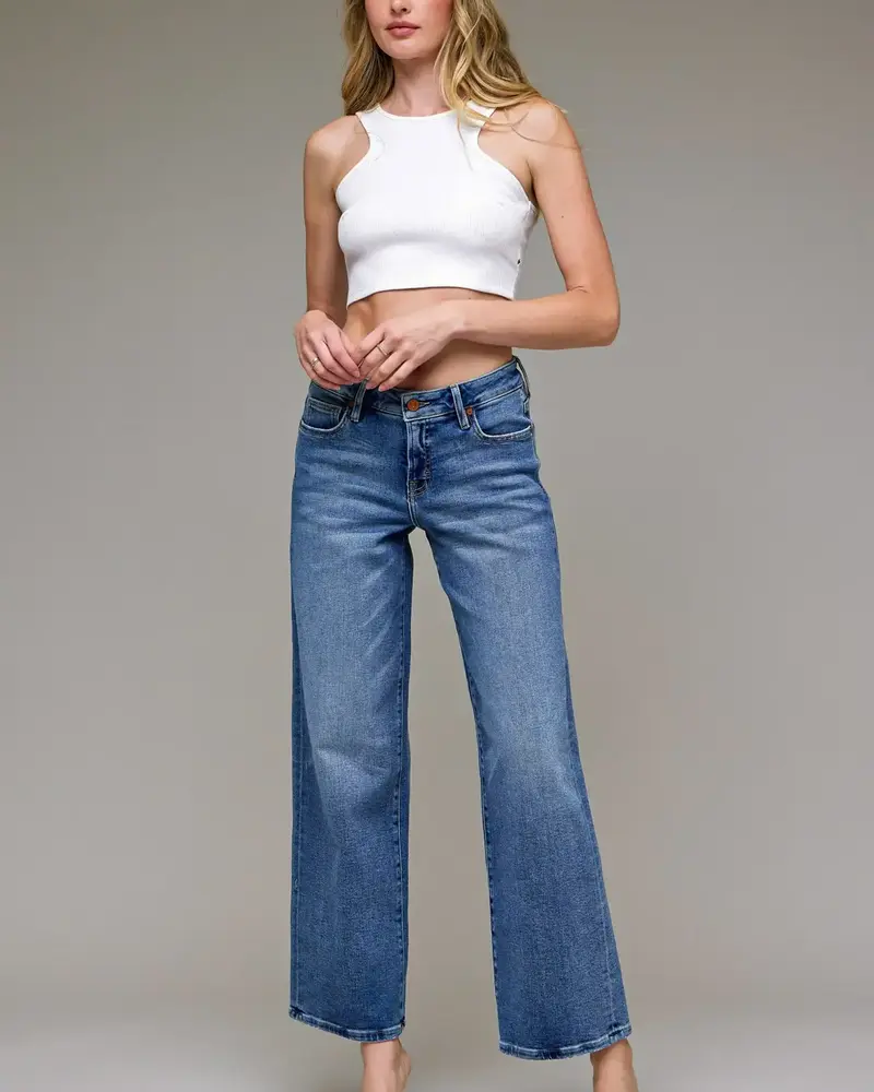 Logan Dad Jean | Deep Blue