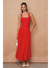 Heaven Sent Square Neck Maxi Dress