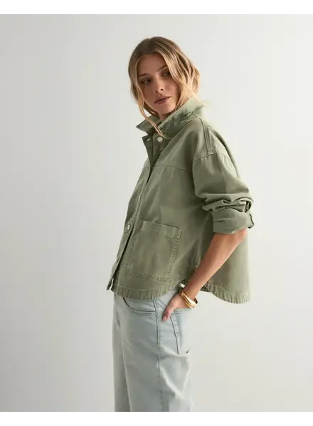 Vero Moda Jamie Denin Shacket | Army
