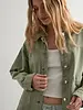 Vero Moda Jamie Denim Shacket | Army