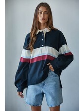 Toni Rugby Polo | Navy