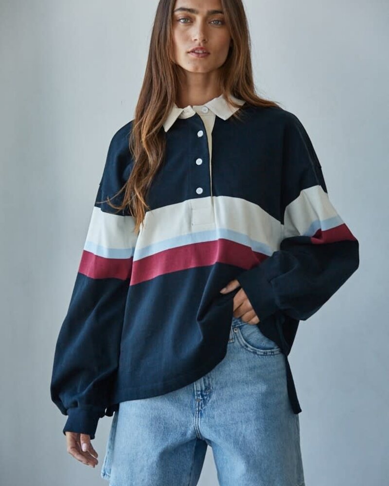 Toni Rugby Polo | Navy