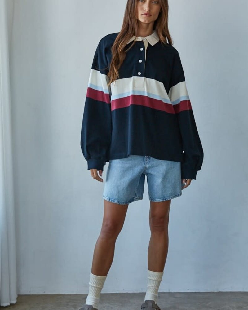 Toni Rugby Polo | Navy