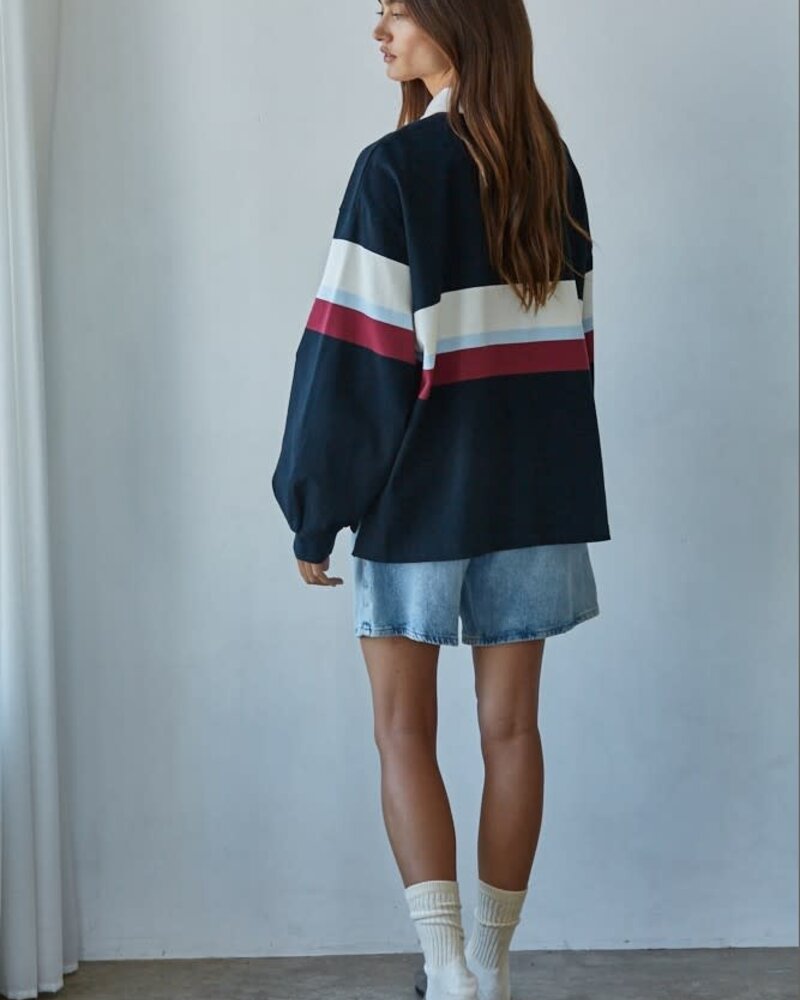 Toni Rugby Polo | Navy