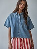 Mitchell Denim Shirt Top