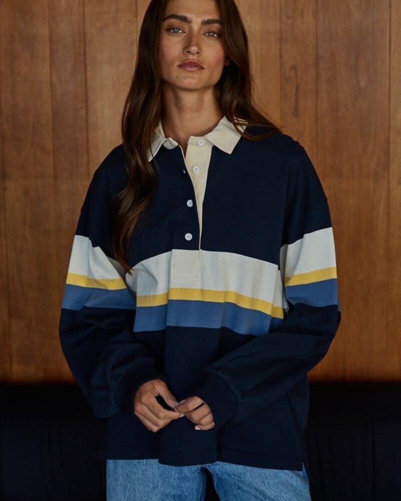 Toni Rugby Polo | Yellow