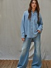 Brookings Denim Top