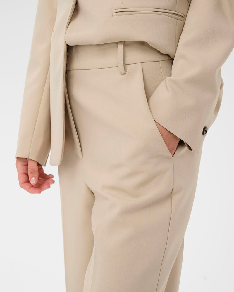 Corinne Suiting Pants | Oat