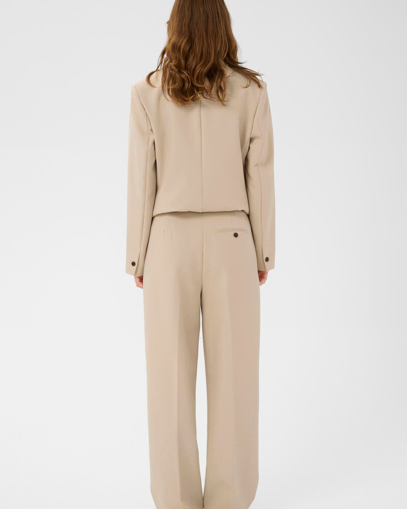 Corinne Suiting Pants | Oat