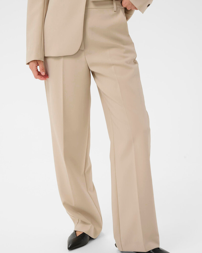 Corinne Suiting Pants | Oat