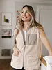 Smash + Tess Teddy Vest | Taupe