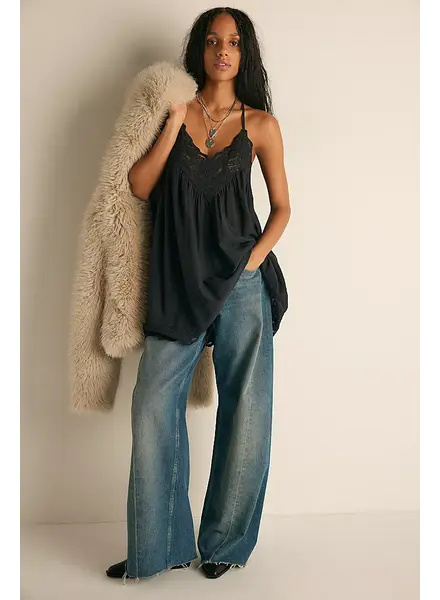 Free People Fiona Slip | Black