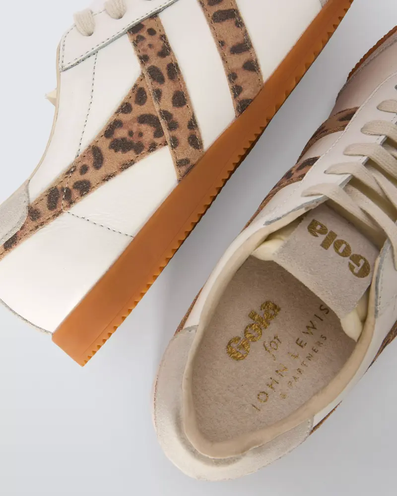 GOLA Elan Sneakers | White / Leopard