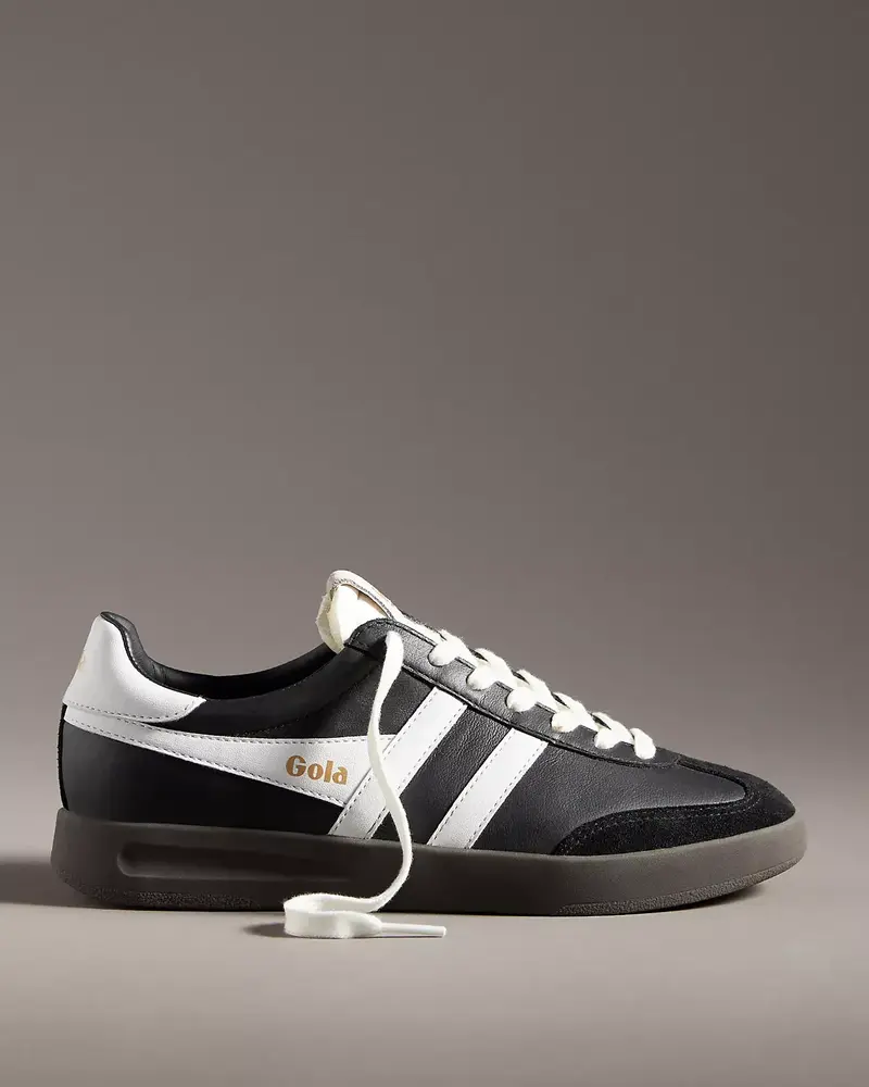 GOLA Cyclone Leather Sneakers | Black