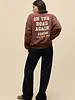 Willie Nelson Oversized Crew Sweatshirt