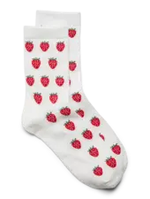 Vero Moda Carola Socks | Strawberry