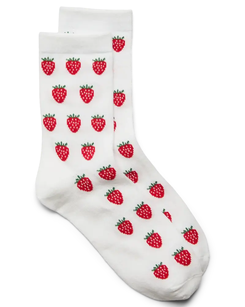 Vero Moda Carola Socks | Strawberry