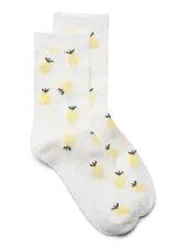 Vero Moda Carola Socks | Lemon