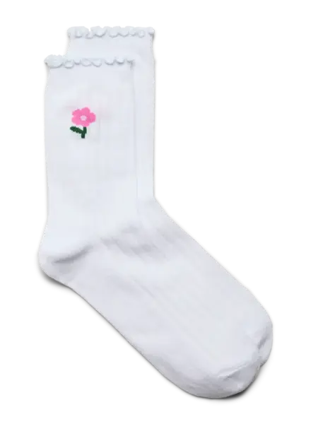 Vero Moda Detail Socks | Flower