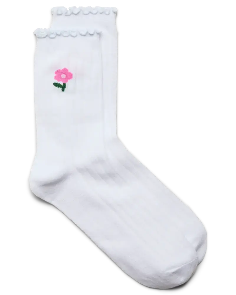 Vero Moda Detail Socks | Flower