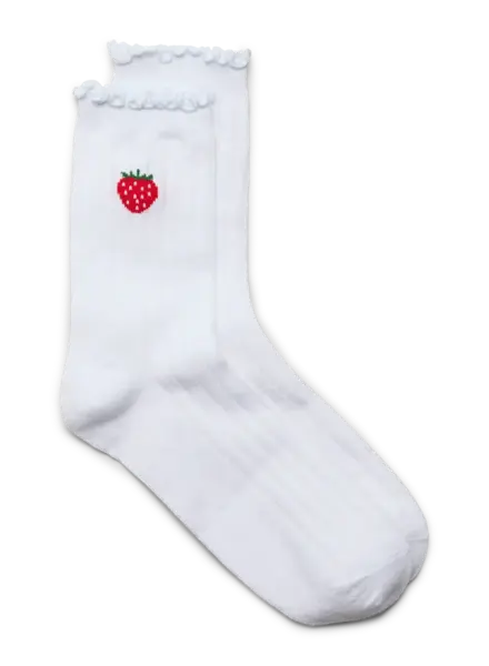 Vero Moda Detail Socks | Strawberry
