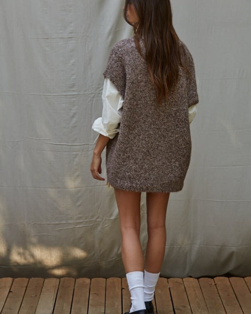 Joelle Oversized Sweater Vest