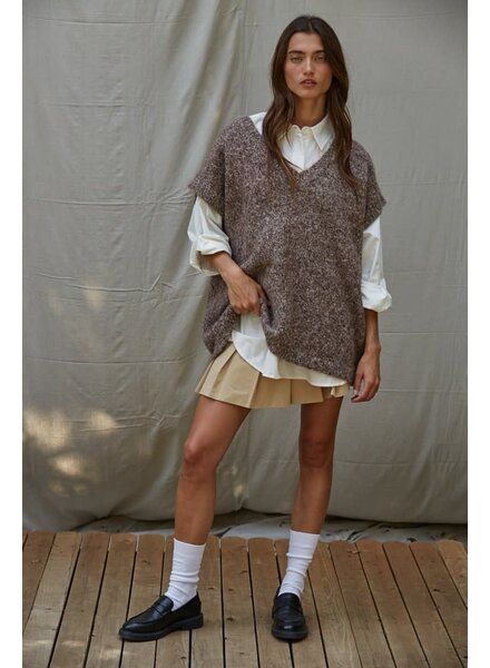 Joelle Oversized Sweater Vest