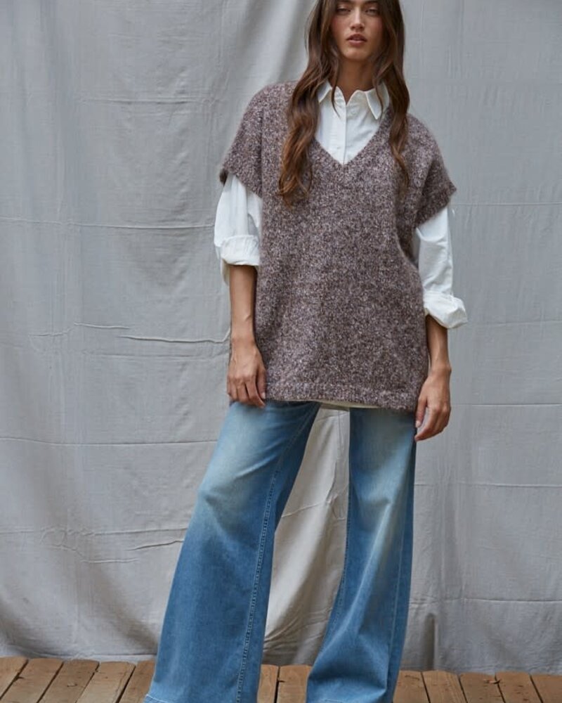 Joelle Oversized Sweater Vest