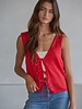 Vero Moda Kaira Tie Front Vest