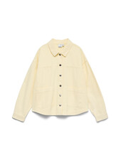 Vero Moda Jamie Denim Shacket | Mellow Yellow