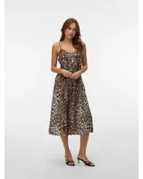 Vero Moda Josie Singlet Dress | Leopard