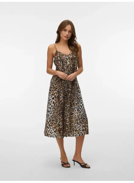 Vero Moda Josie Singlet Dress | Leopard