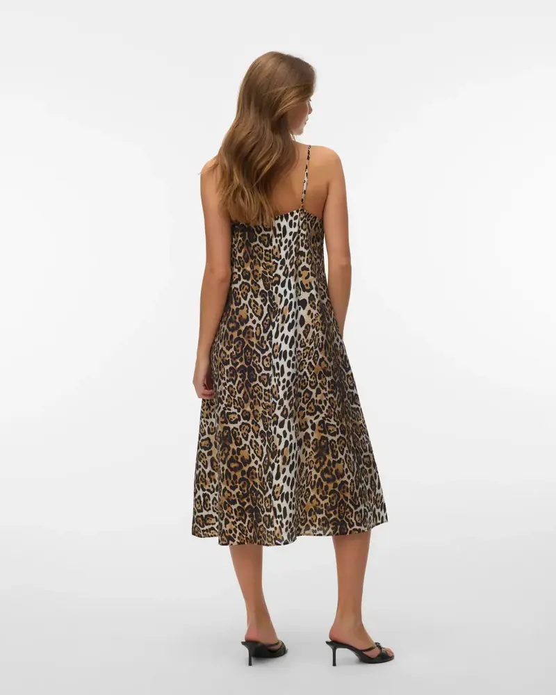 Vero Moda Josie Singlet Dress | Leopard