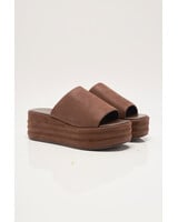 Free People Harbor Flatform Sandal | Oak