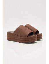 Free People Harbor Flatform Sandal | Oak