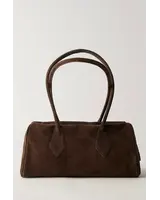 Free People Sierra Suede Shoulder Bag | Chocolate