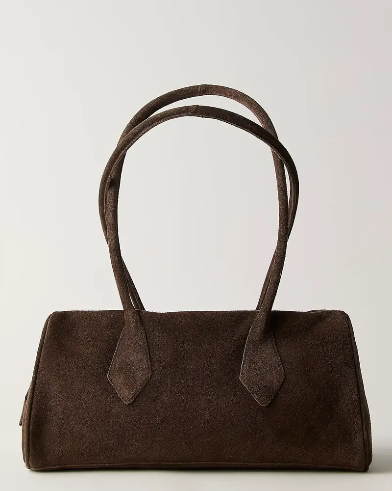Free People Sierra Suede Shoulder Bag | Chocolate