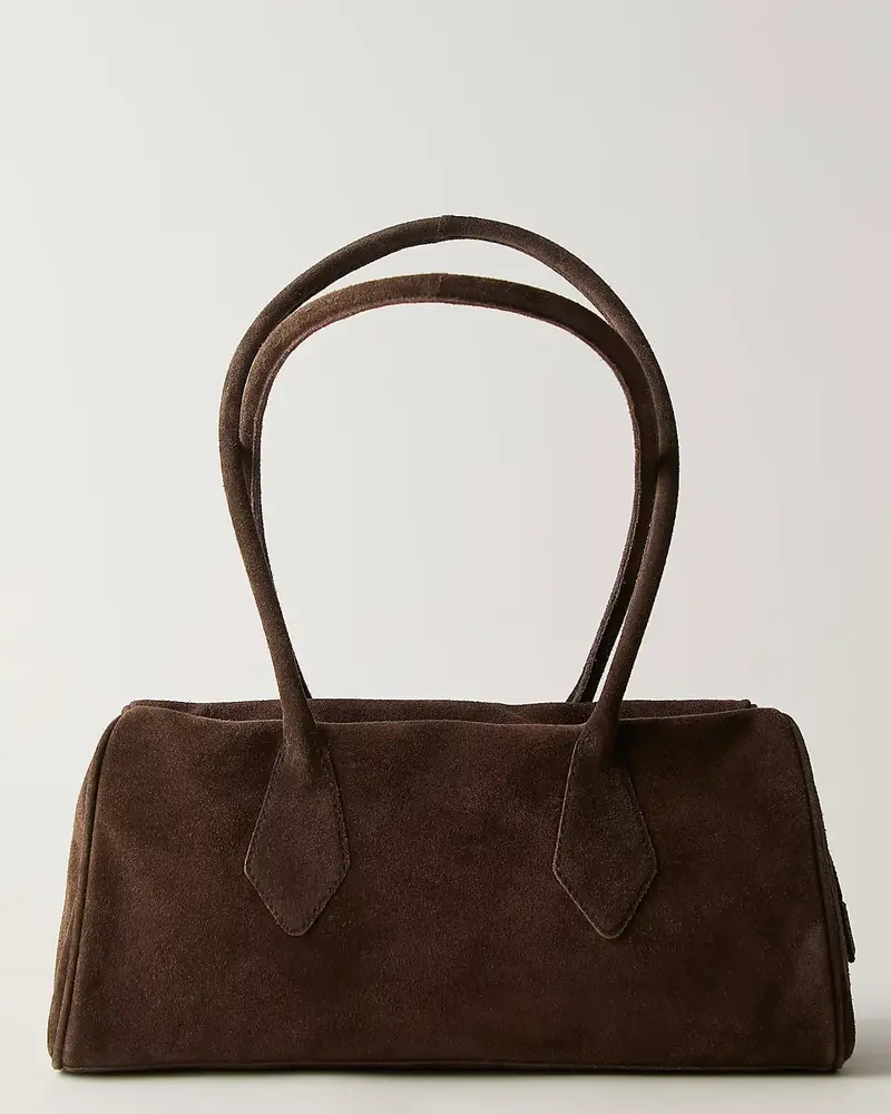Free People Sierra Suede Shoulder Bag | Chocolate