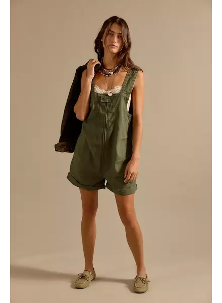 Free People Jude Shortalls | Verdant