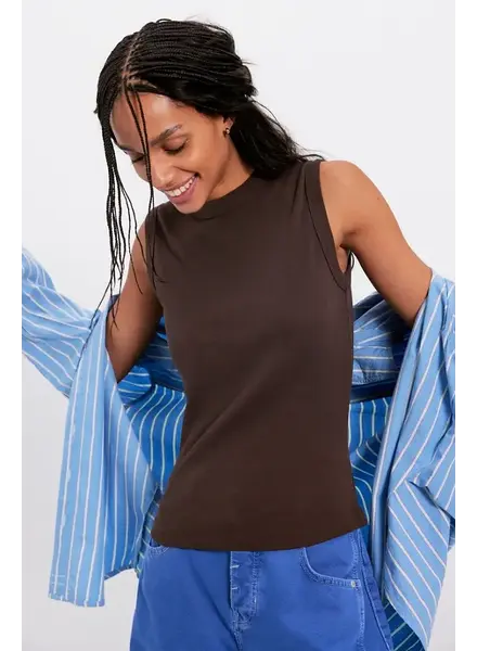Free People Murphy Tank | Chocolate