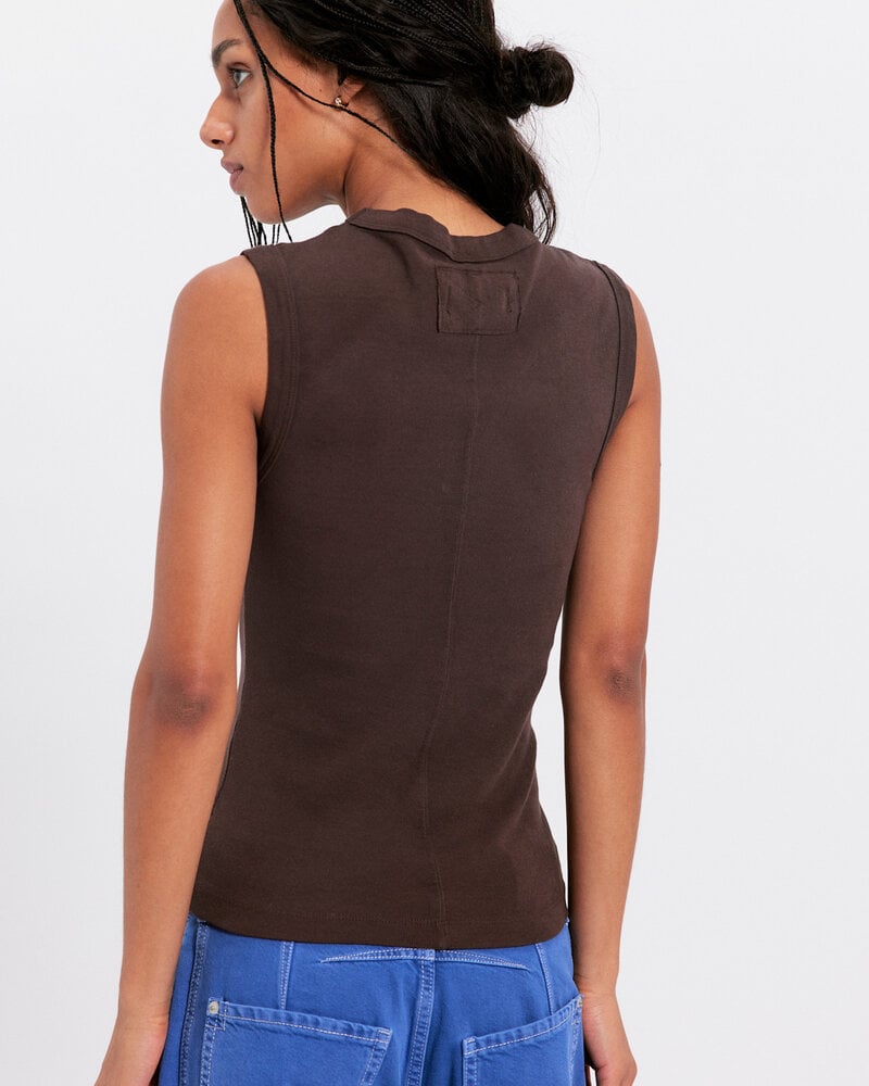 Free People Murphy Tank | Chocolate