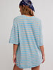 Free People All Love Stripe Pocket Tee | Blue