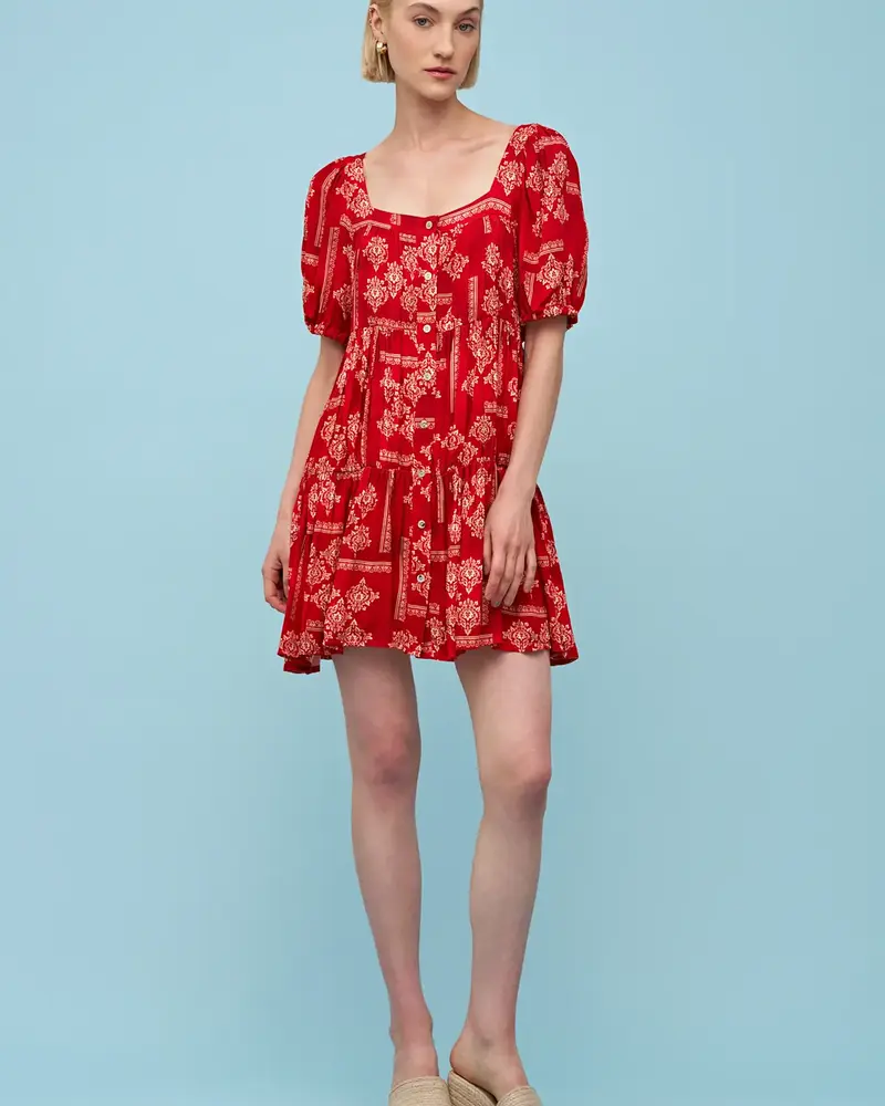 Astrid Dolly Dress | Scarf