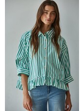 Kensington Shirt Top | Green
