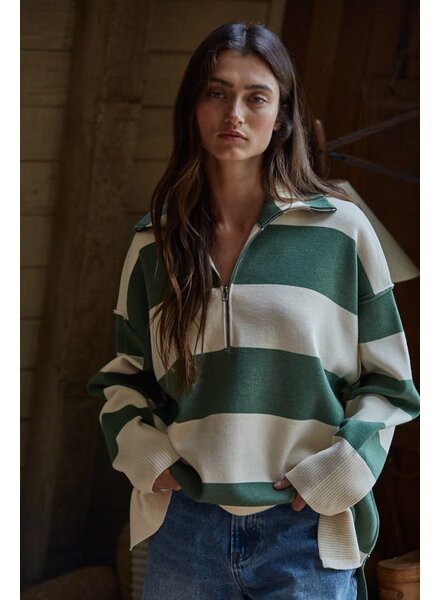 Fontaine Half Zip | Green