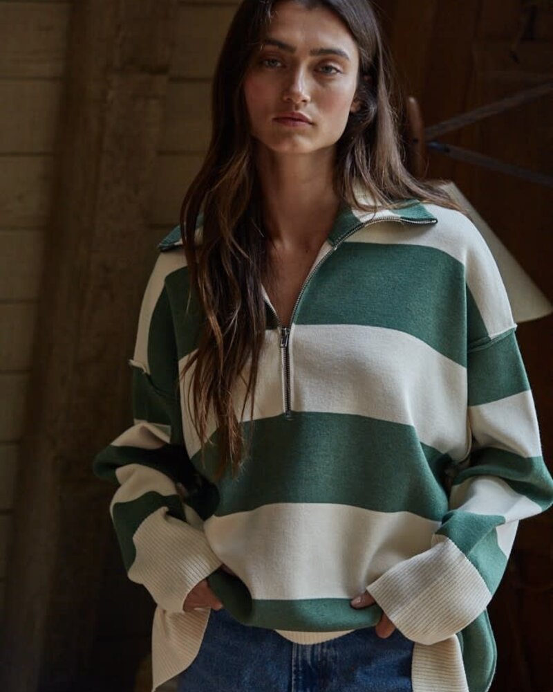 Fontaine Half Zip | Green